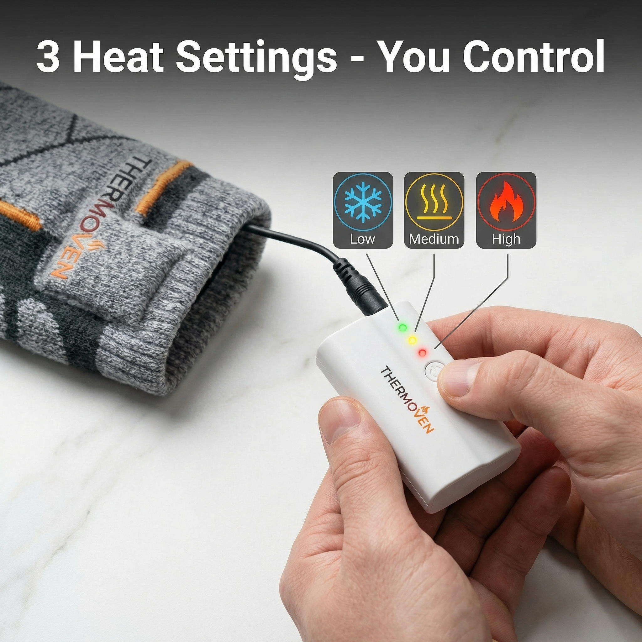 Thermoven Heated Comfort Socks