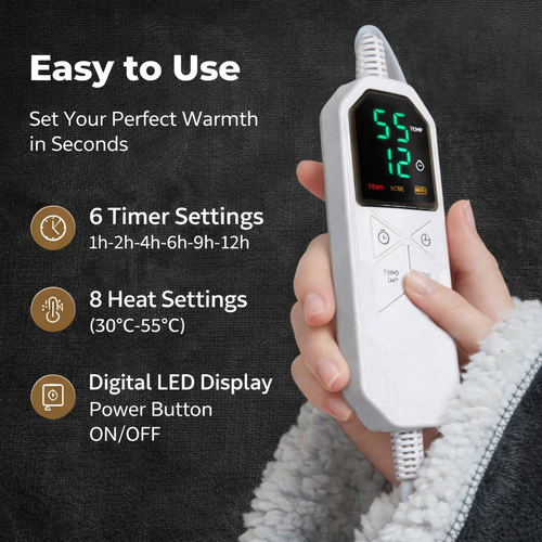 Thermoven EmberRobe™ – Ultra-Plush Hooded Wearable Blanket